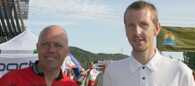 Olav Rusten og Tom Rødsbakken